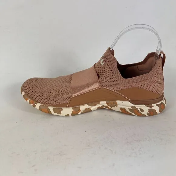 APL Athletic Propulsion Labs Techloom Bliss women's size 7.5 dusty rose sneakers