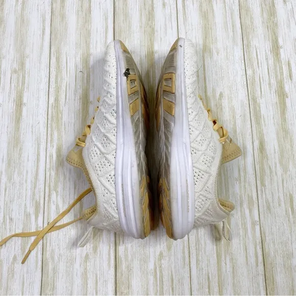 APL TechLoom Phantom Sneakers in White / Caramel