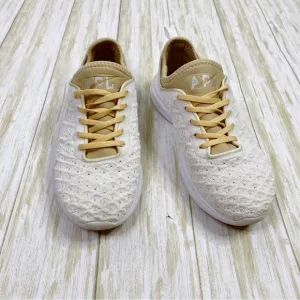 APL TechLoom Phantom Sneakers in White / Caramel