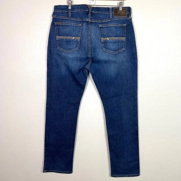Ariat Men's M8 TekStretch Brawley Modern Slim Leg Jean 40 x 32  Morro Wash