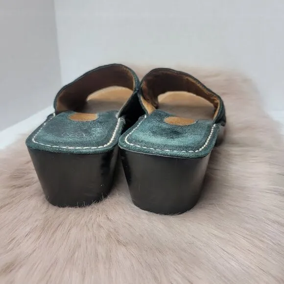 Ariat Floral Slide Sandals Black Style 22301 Womens Slip On Shoes Size 9.5 B