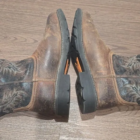 Ariat steel toe puncture resistant work boots size 10EE