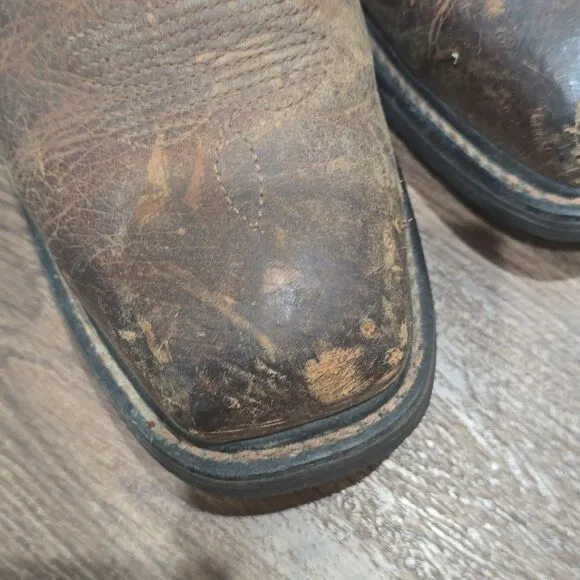 Ariat steel toe puncture resistant work boots size 10EE