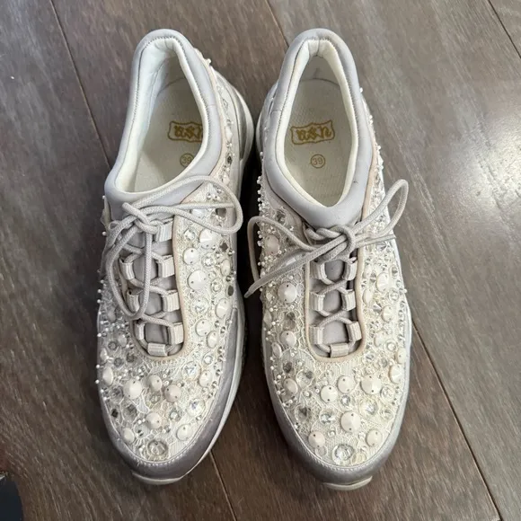 Ash Muse Beaded Sneakers Size 39