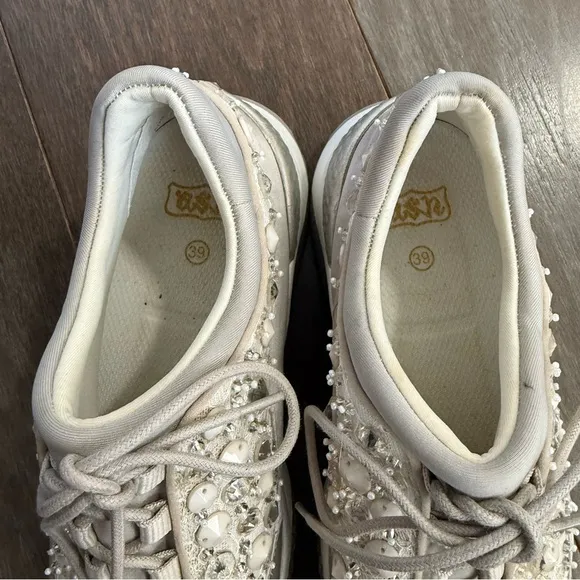 Ash Muse Beaded Sneakers Size 39