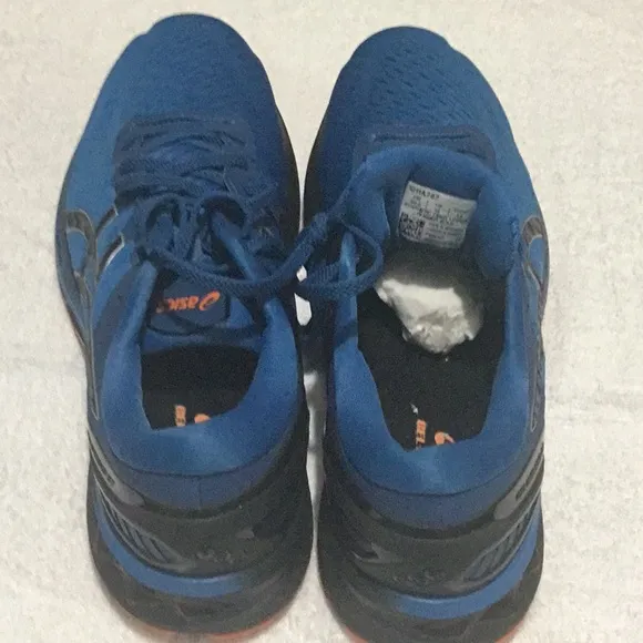 Asics Blue and Orange Sneakers