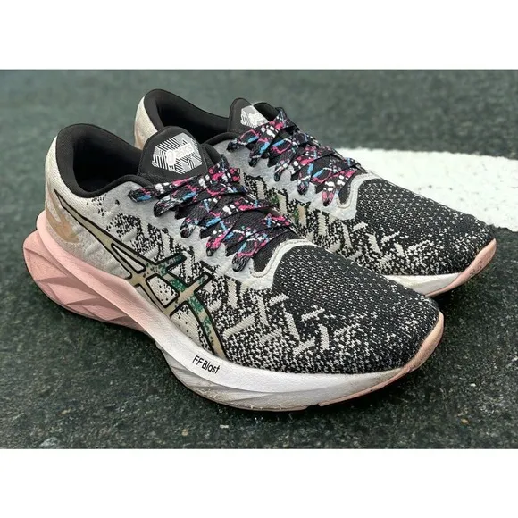 Asics Dynablast Peach Ginger Running Sneakers 1012A944 Womens 7 Fast Shipping