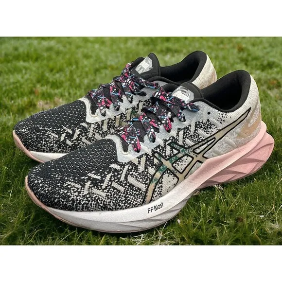 Asics Dynablast Peach Ginger Running Sneakers 1012A944 Womens 7 Fast Shipping