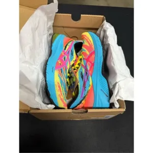 Asics GT-1000 12 Vibrant Yellow Hot Pink Running Shoes Sneakers 7.5