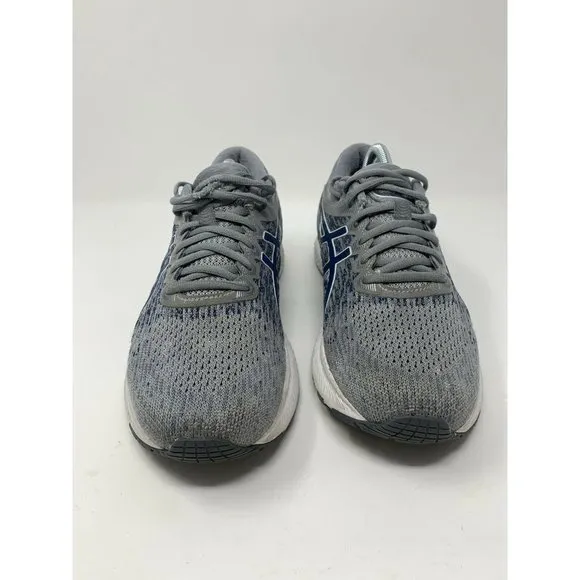 Asics Mens Gel Nimbus 22 1011A794 Gray Blue Running Shoes Sneakers Size 9.5