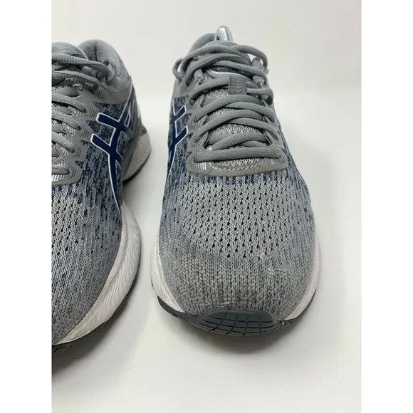 Asics Mens Gel Nimbus 22 1011A794 Gray Blue Running Shoes Sneakers Size 9.5