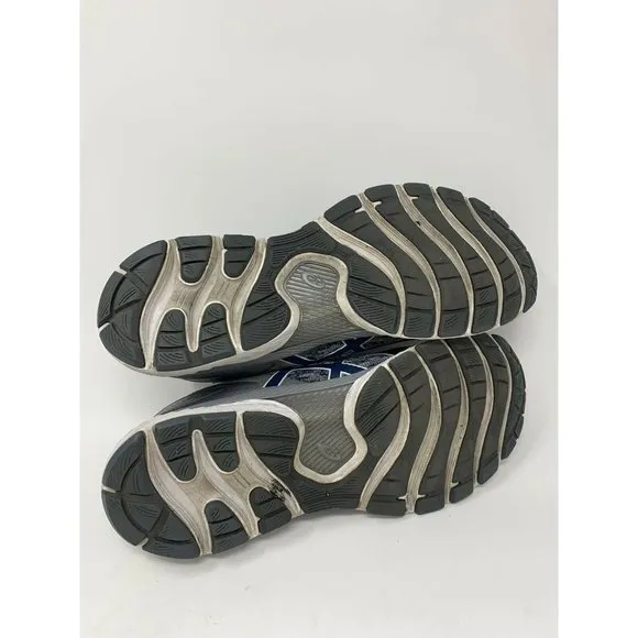 Asics Mens Gel Nimbus 22 1011A794 Gray Blue Running Shoes Sneakers Size 9.5
