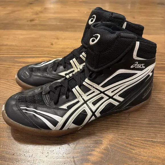 Asics Shoes Mens 12 Wrestling Split Second V Athletic Sport Lace Up Hi Top JY401