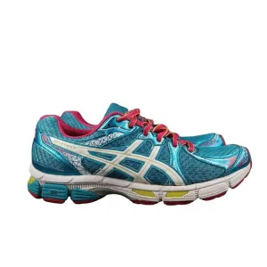 Asics Shoes Womens 9 Athletic Gel Exalt 2 Running Trainers Sport Comfort Blue