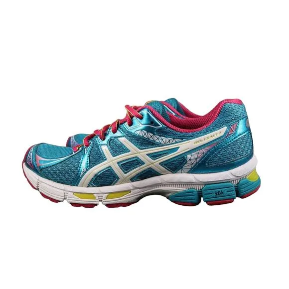Asics Shoes Womens 9 Athletic Gel Exalt 2 Running Trainers Sport Comfort Blue
