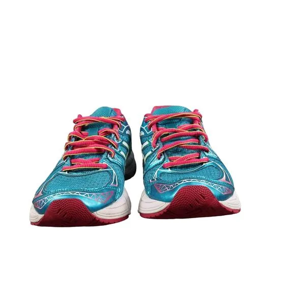 Asics Shoes Womens 9 Athletic Gel Exalt 2 Running Trainers Sport Comfort Blue