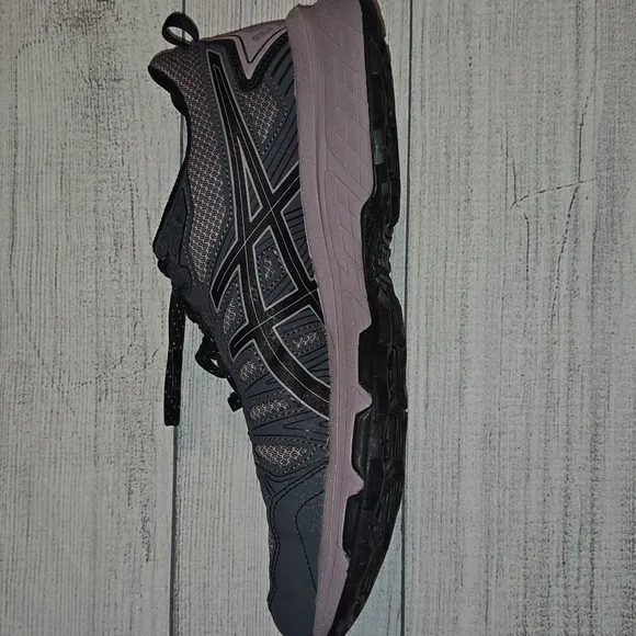 Asics Women's Gel Venture 7 Athletic Running Shoes Gray and Purple Size 10.5