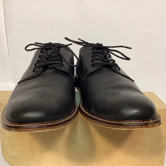 Aston Grey Orlando Mens Oxford Leather shoes black size 11