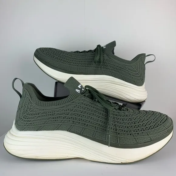 Athletic Propulsion Labs APL Green Techloom Zipline Sneakers running shoes 14