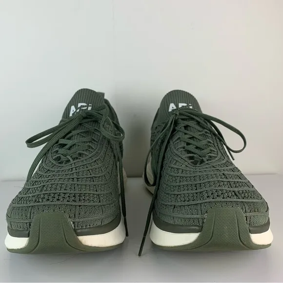 Athletic Propulsion Labs APL Green Techloom Zipline Sneakers running shoes 14