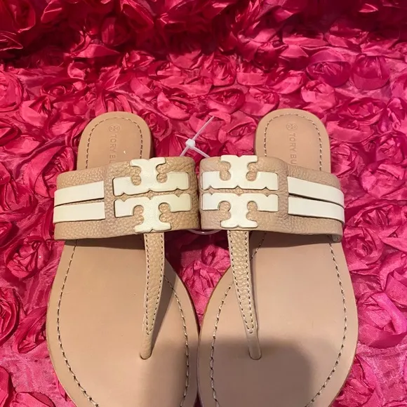 Authentic Tory Burch thong sandals