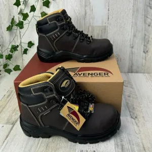Avenger Women's 6-inch Foundation Carbon Toe Metatarsal Guard Waterproof boots