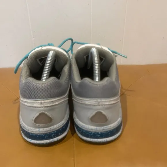 Axion Complex Low Skate Shoes Teal and Gray Skateboard Sneakers  Size Mens 7