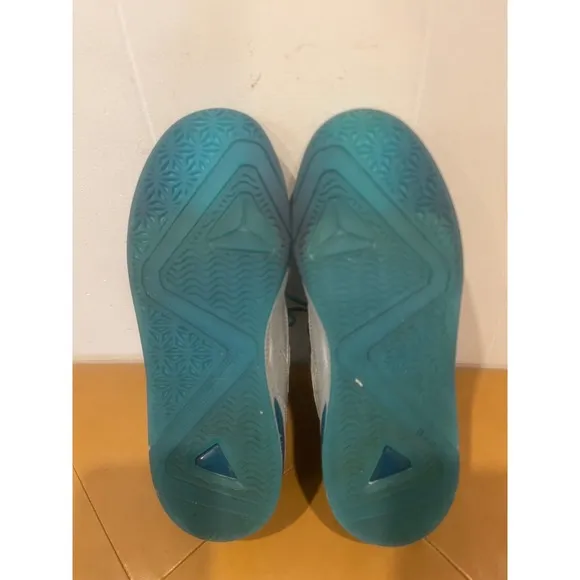 Axion Complex Low Skate Shoes Teal and Gray Skateboard Sneakers  Size Mens 7