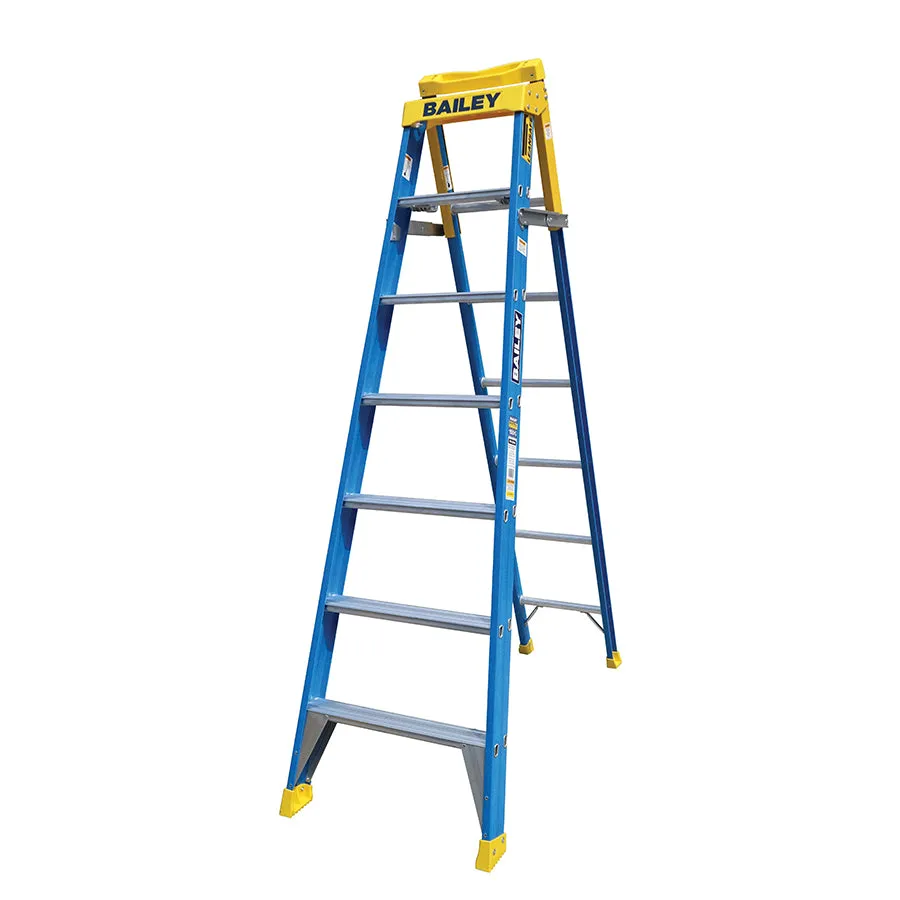 Bailey Pro Punchlock Step Extension Ladder Fibreglass