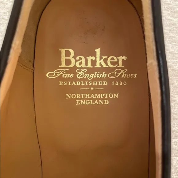 Barkers British Shoes : High Cut Slip On , Cap Toe