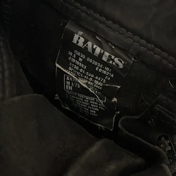 Bates Oil Resistant Tactical Leather Boots