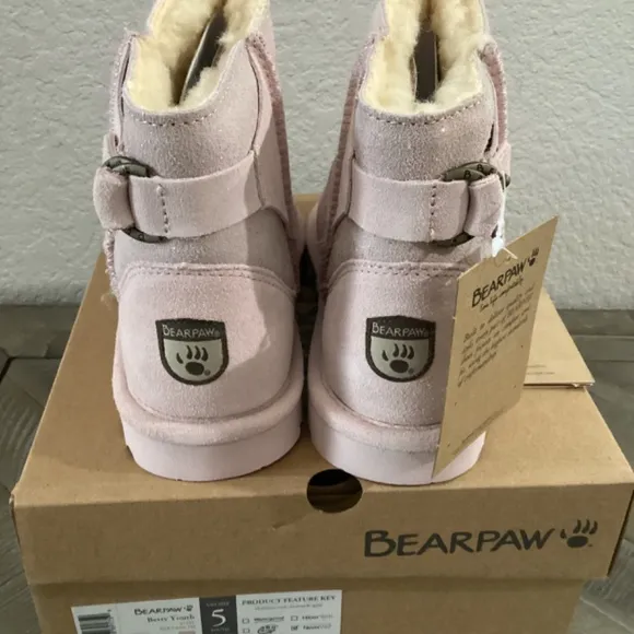 BEARPAW Big Girls Betty Boots, size 5