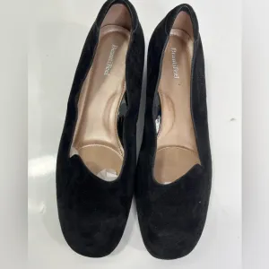 Beautifeel Women's Black Suede flat Shoes, size 39, only worn once