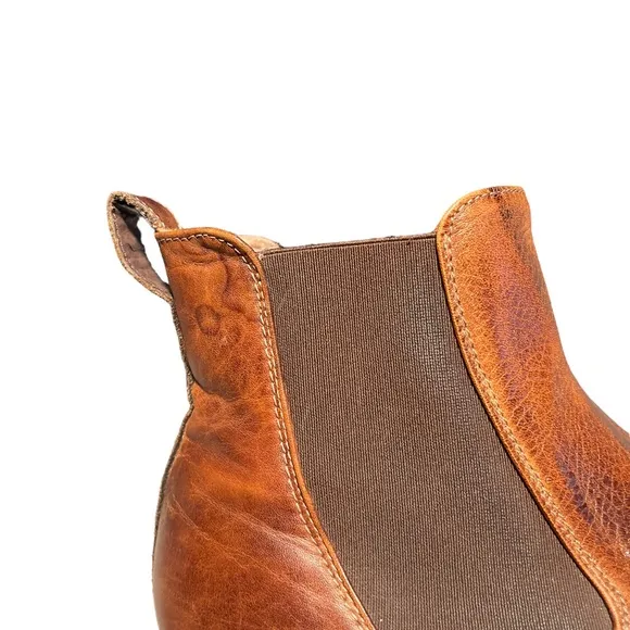 Bed Stu Chelsea Brown Leather Boots Slip On Men’s Size 10