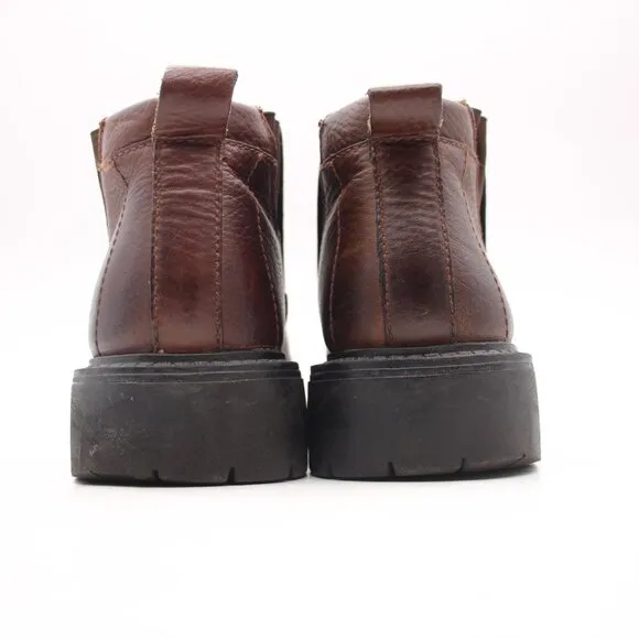 Bed Stu The Next Step Men’s Size 42 Brown Leather Slip On Mocs Boots