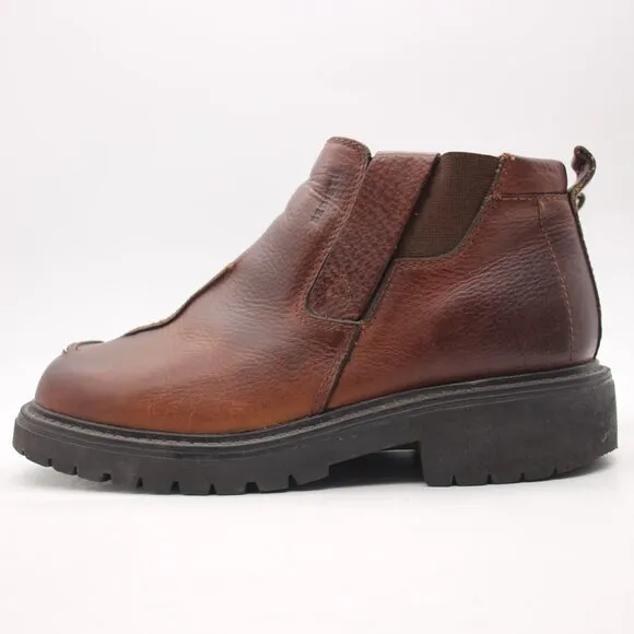 Bed Stu The Next Step Men’s Size 42 Brown Leather Slip On Mocs Boots