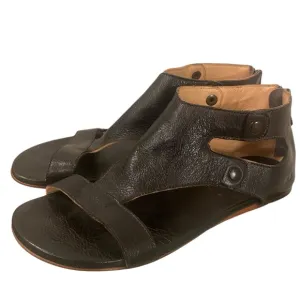Bed Stu Womens Black Soto Open Toe Sandal Size 9 Made In Mexico Strappy