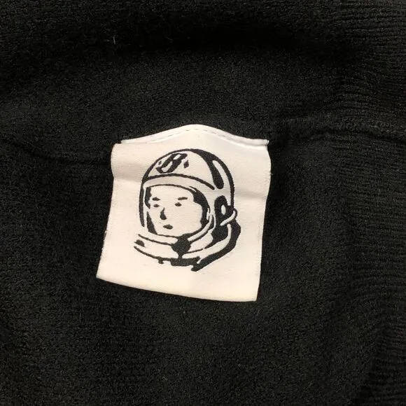 Billionaire Boys Club Air And Space Knit Black Sweater Pullover Size XXL 2XL B30