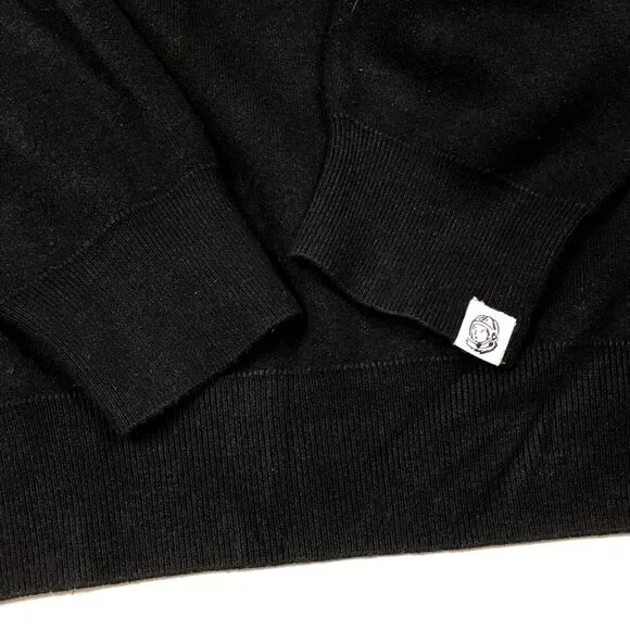 Billionaire Boys Club Air And Space Knit Black Sweater Pullover Size XXL 2XL B30