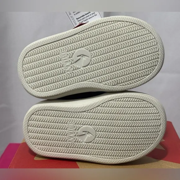 BILLY Kids DR Short Wrap Low II Unisex Kid’s Navy Sneakers Knit Lining  8XW  NWT