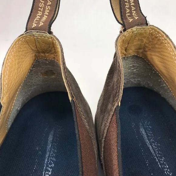 Blundstone Original Loafers Brown Suede Casual Slip-on Shoes