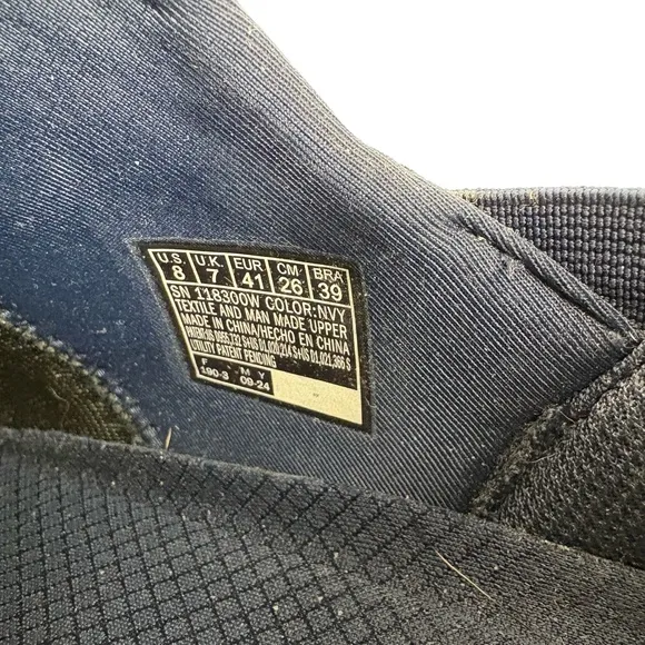 Bobs Skechers Mens 8 Wide Bobs Squad Chaos Blue Daily Hype Hands Free Slip-Ins