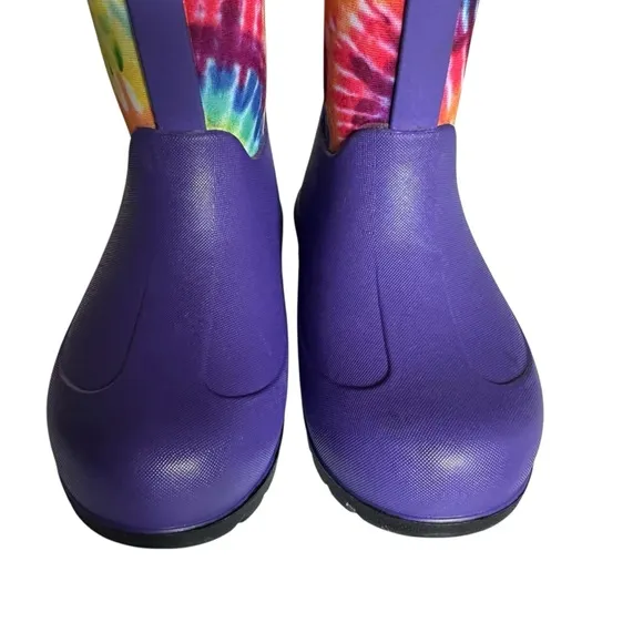 BOGS NEO CLASSIC TIE DYE INSULATED WATERPROOF BOOTS SIZE 12