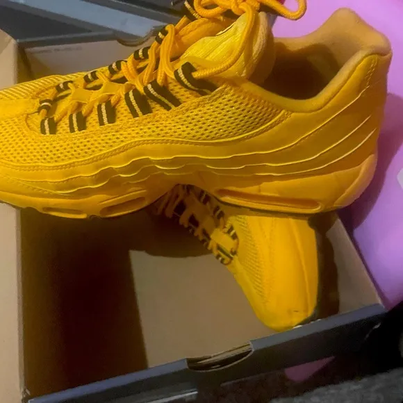 Bold Yellow Nike Air Max NYC Taxi
