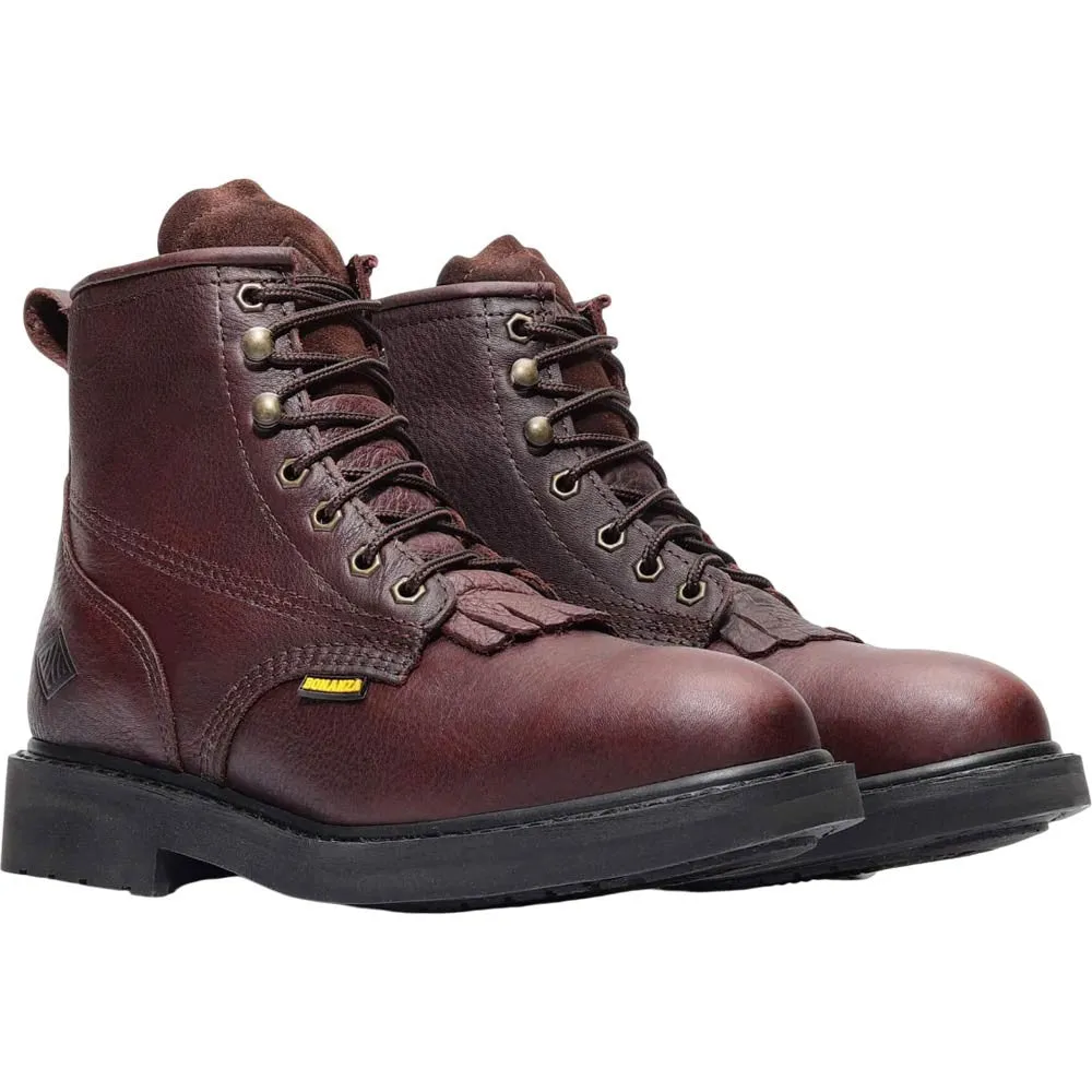 Bonanza Rancher 6” Dark Brown Work Boots