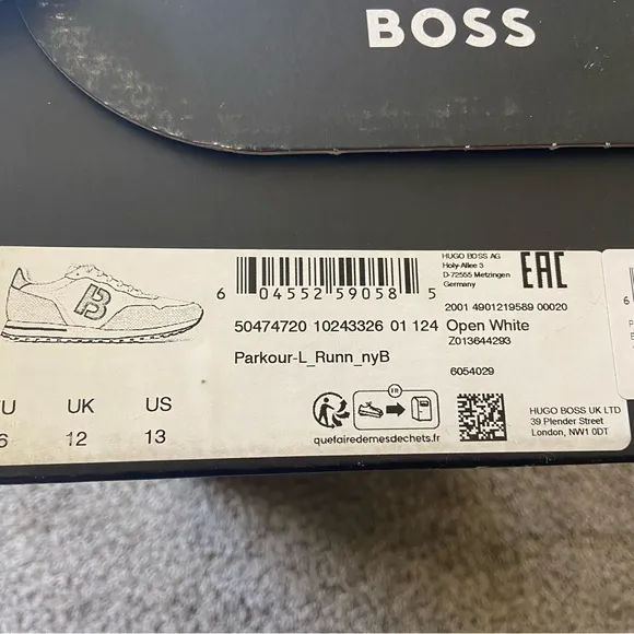 Boss Parkour-L Runn Mix Media Sneakers