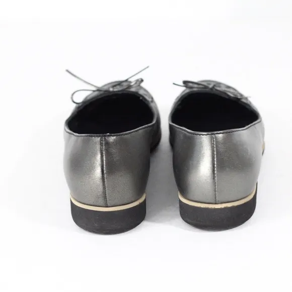Bottega Veneta Loafer Women Designer Shoes Leather Flat Made in Italy sz 7