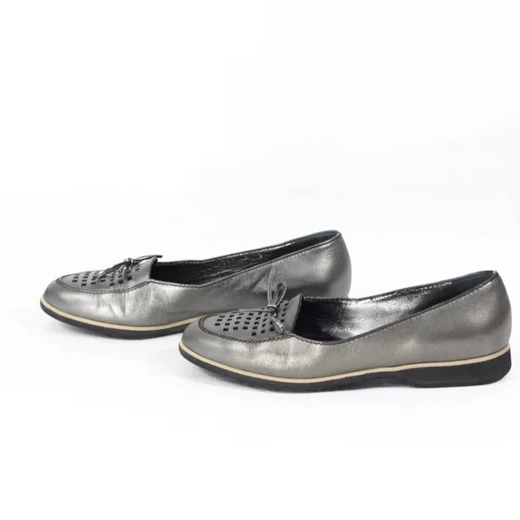 Bottega Veneta Loafer Women Designer Shoes Leather Flat Made in Italy sz 7