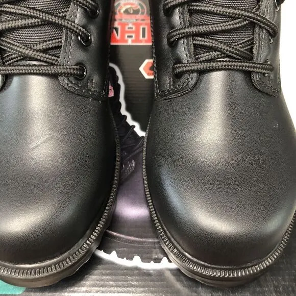 Brahma Escott Men's Soft Toe 6&quot; Black Work Boot Slip &amp; Oil Resistant Size 7.5W