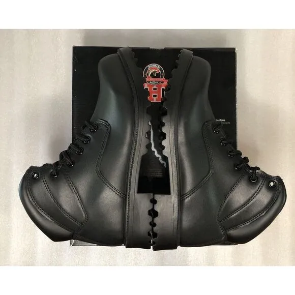 Brahma Escott Men's Soft Toe 6&quot; Black Work Boot Slip &amp; Oil Resistant Size 7.5W